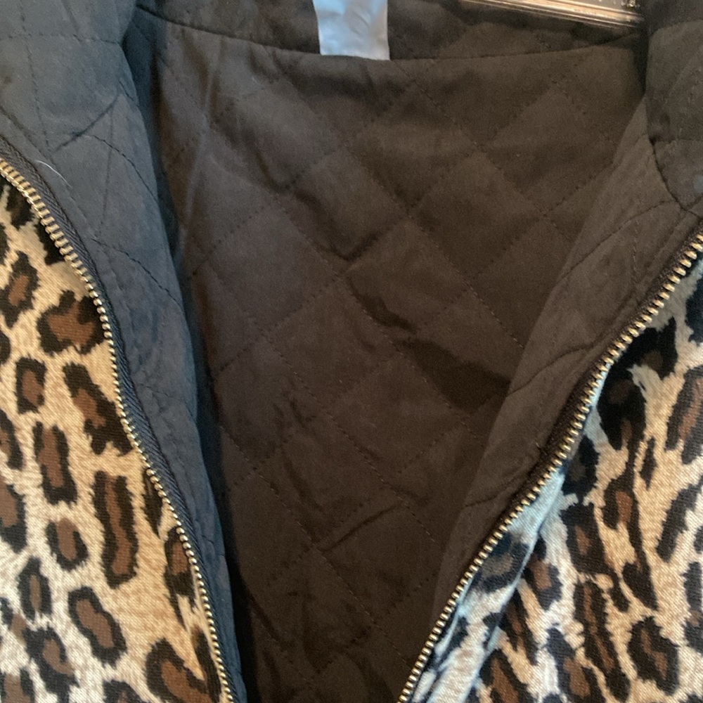 NWT Sunshine & Rodeo Leopard Vest - Picture 6 of 9